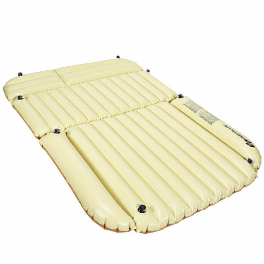 Inflatable SUV Air Backseat Mattress Travel Pad with Pump Camping at Set Shop and Smile