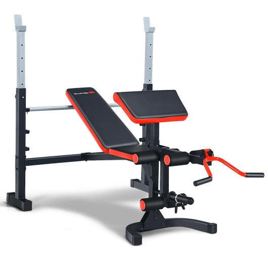 Adjustable Olympic Weight Bench for Full-body Workout and Strength Training