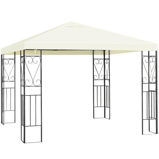 10 x 10 Feet Patio Gazebo Canopy Tent Garden Shelter