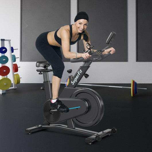 Magnetic Exercise Bike with Adjustable Seat and Handle at Set Shop and Smile