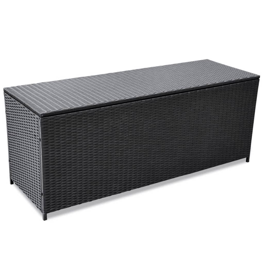 Patio Storage Box Black 59