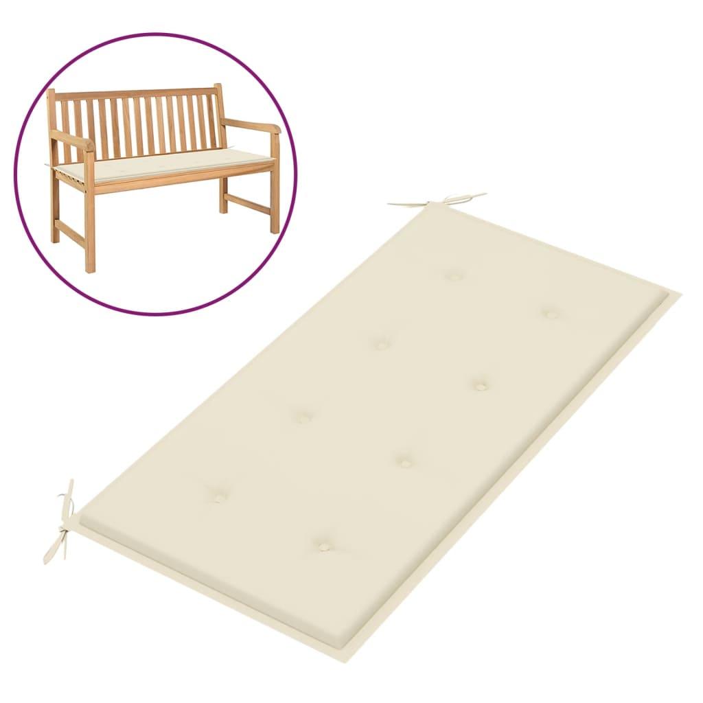 Garden Bench Cushion Cream 39.4