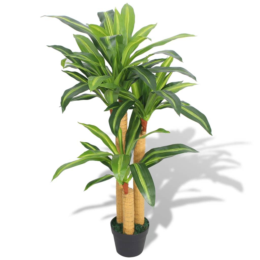 Artificial Dracaena Plant with Pot 39.4