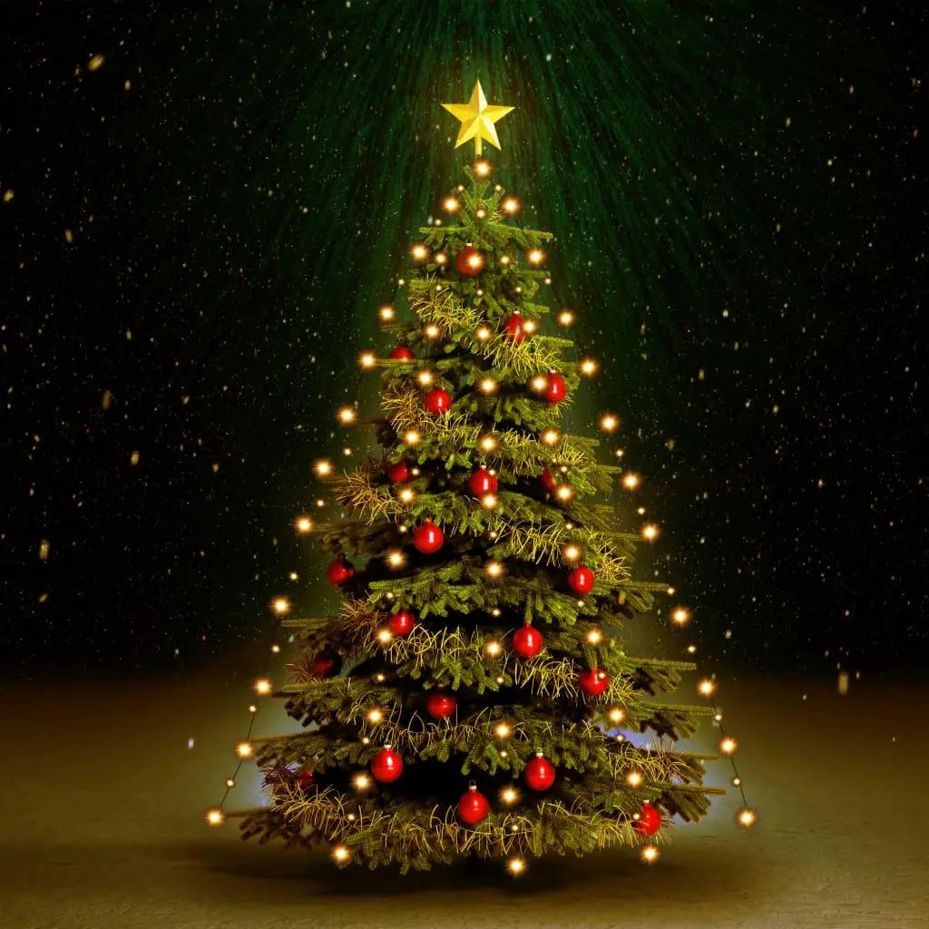 Christmas Tree Net Lights with 180 LEDs 70.9