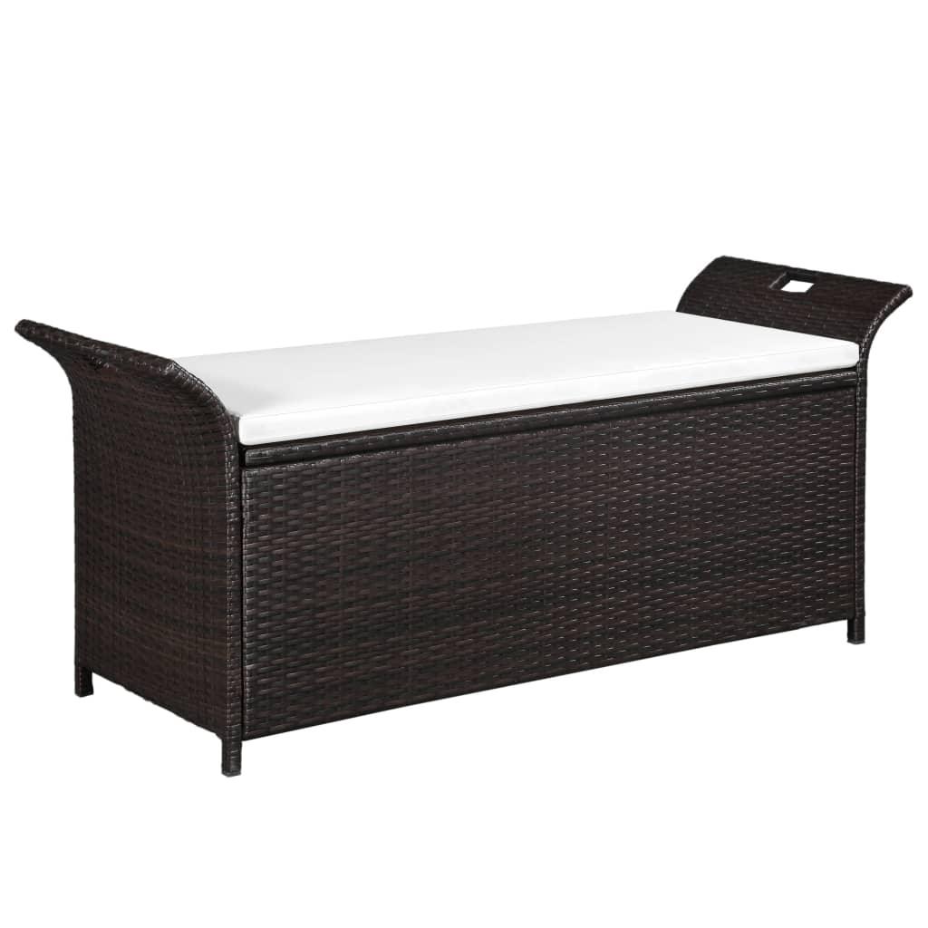 Storage Bench with Cushion 54.3