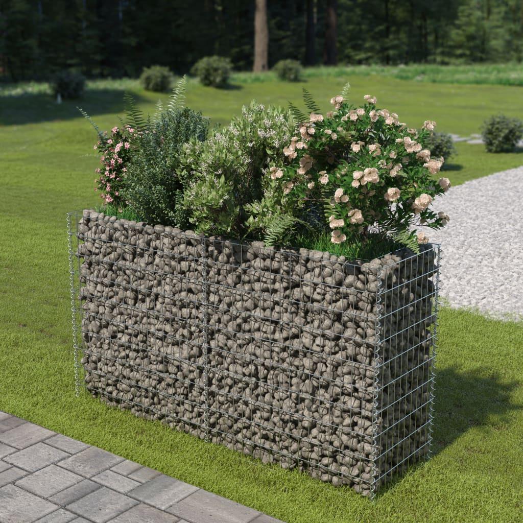 Gabion Raised Bed Galvanized Steel 70.9