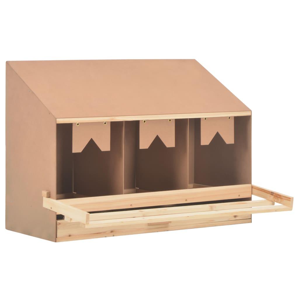 Chicken Laying Nest 3 Compartments 36.6