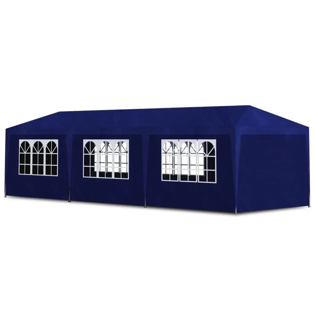 Party Tent 10'x30' Blue at Set Shop and Smile