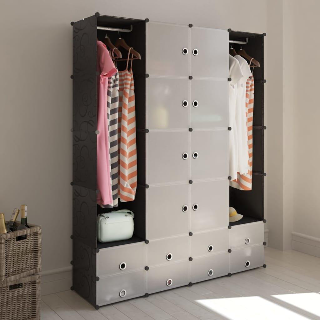Modular Cabinet with 18 Compartments 14.6