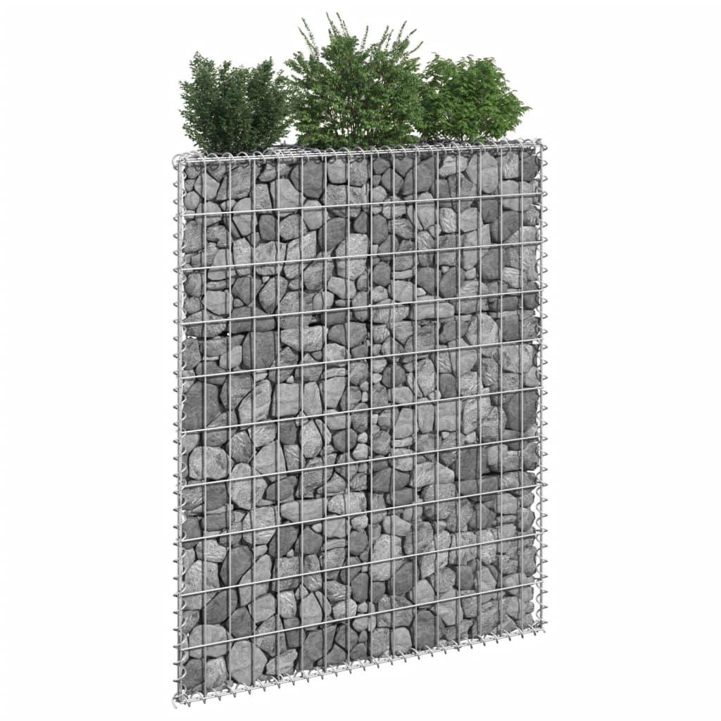 Trapezium Gabion Raised Bed Galvanized Steel 31.5