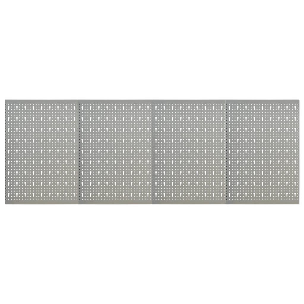 Wall-mounted Peg Boards 4 pcs 15.7