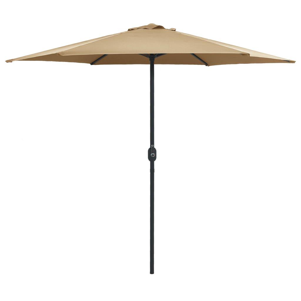 Outdoor Parasol with Aluminum Pole 106.3