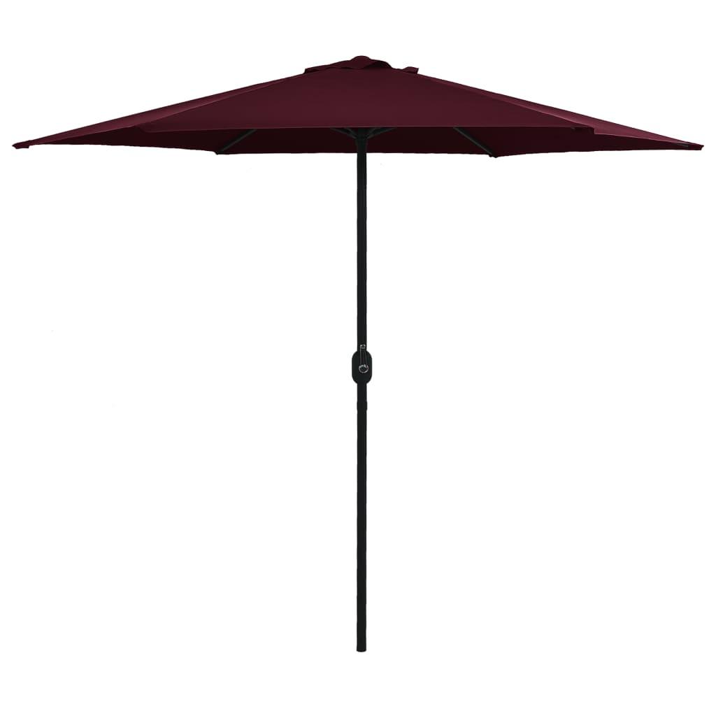 Outdoor Parasol with Aluminum Pole 106.3