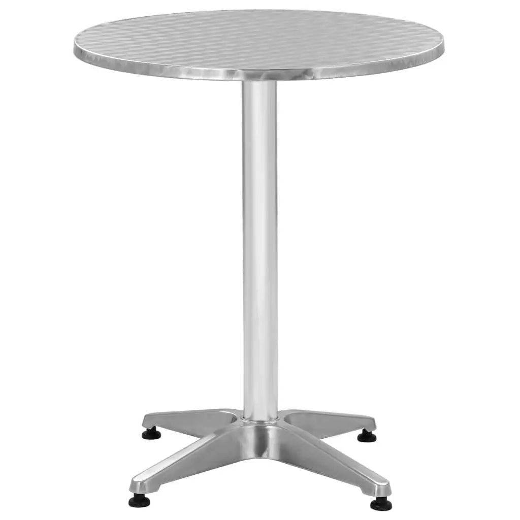 Patio Table Silver 23.6