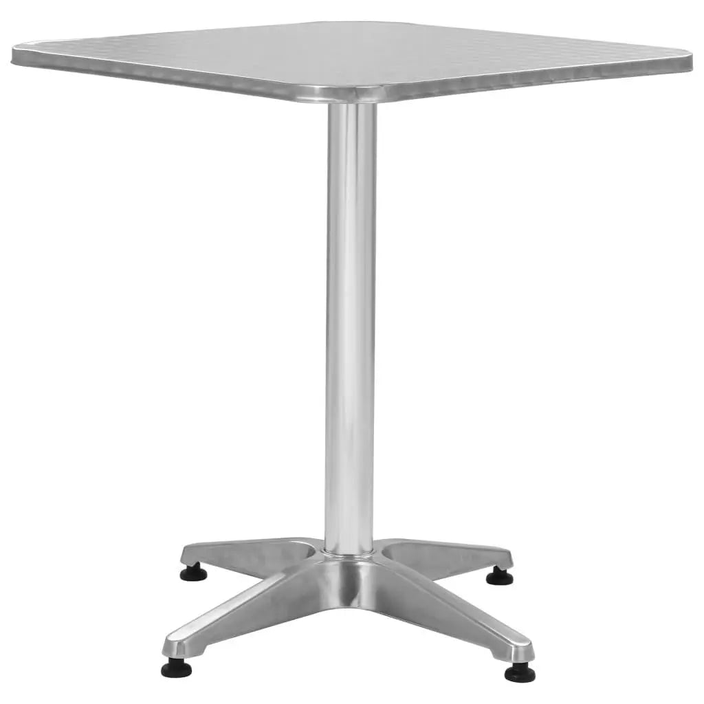 Patio Table Silver 23.6