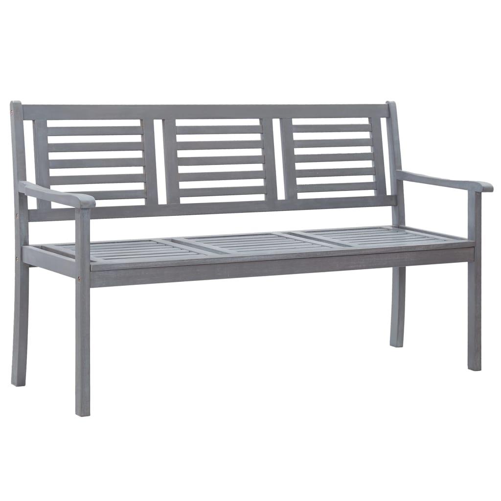 3-Seater Patio Bench 59.1