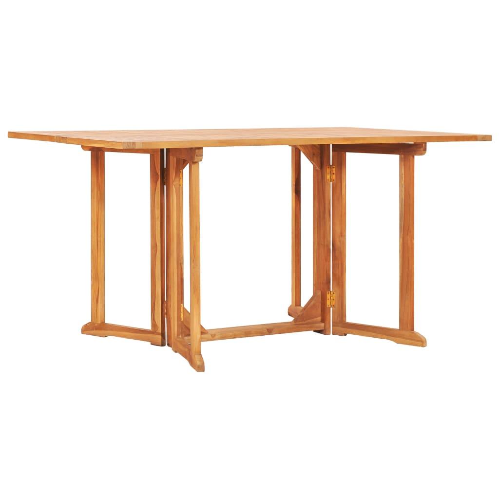 Folding Butterfly Patio Table 59.1