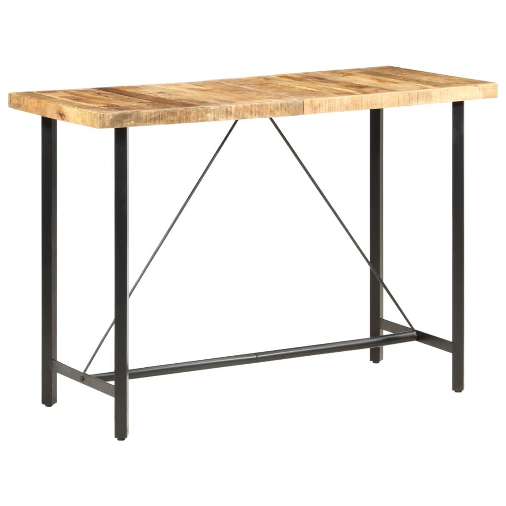 Bar Table 59.1"x27.6"x42.1" Rough Mango Wood - vidaXL - 286612 - Set Shop and Smile