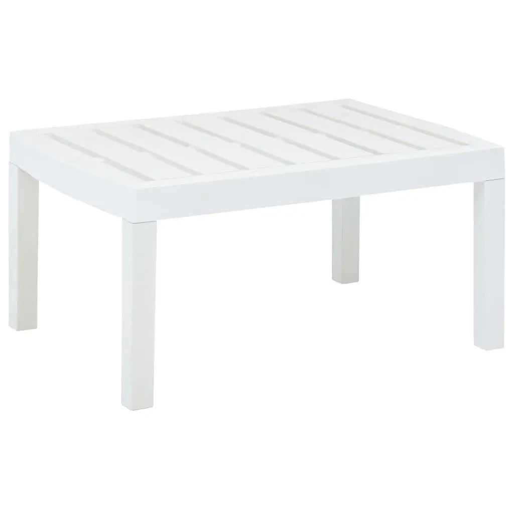 Patio Table White 30.7