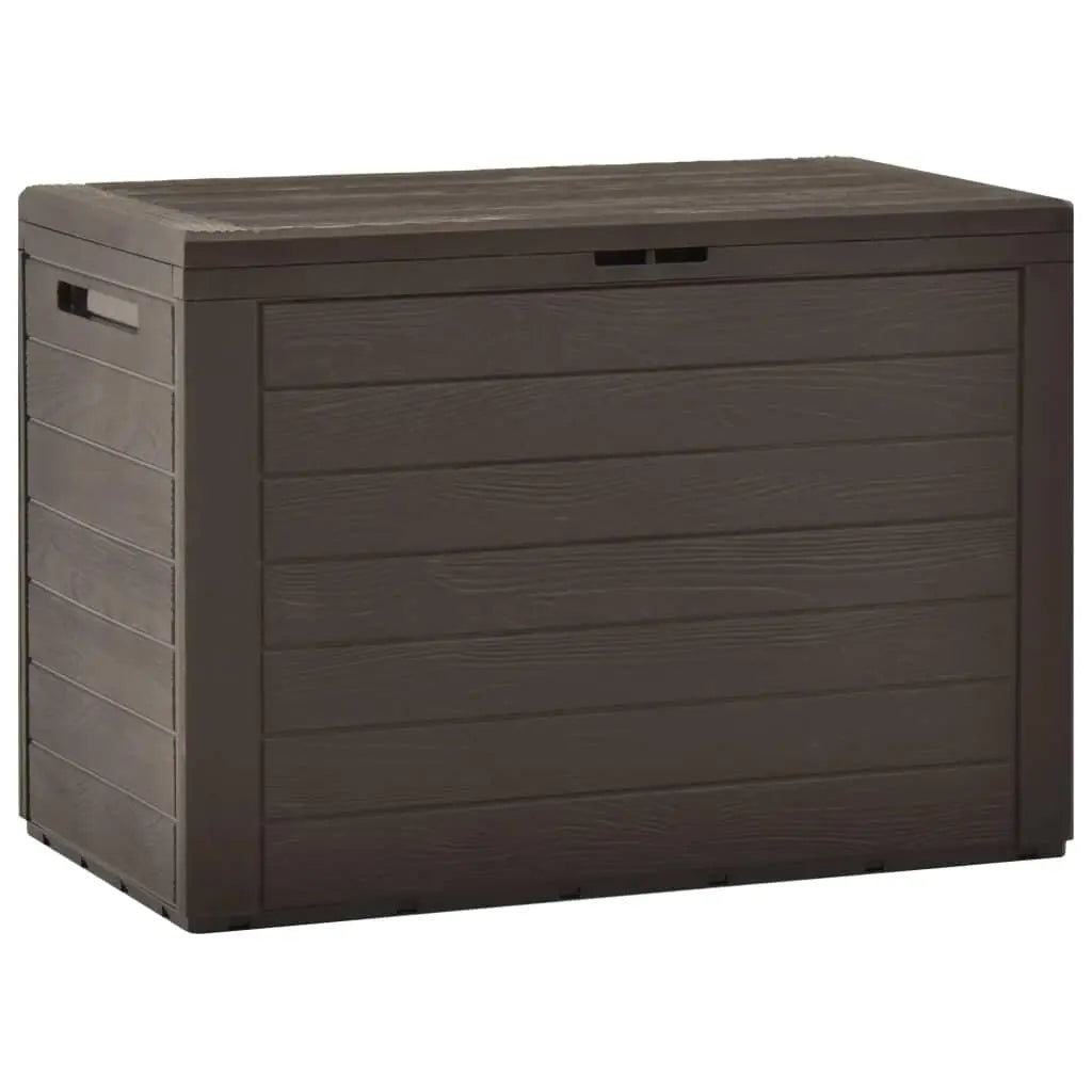 Patio Storage Box Brown 30.7