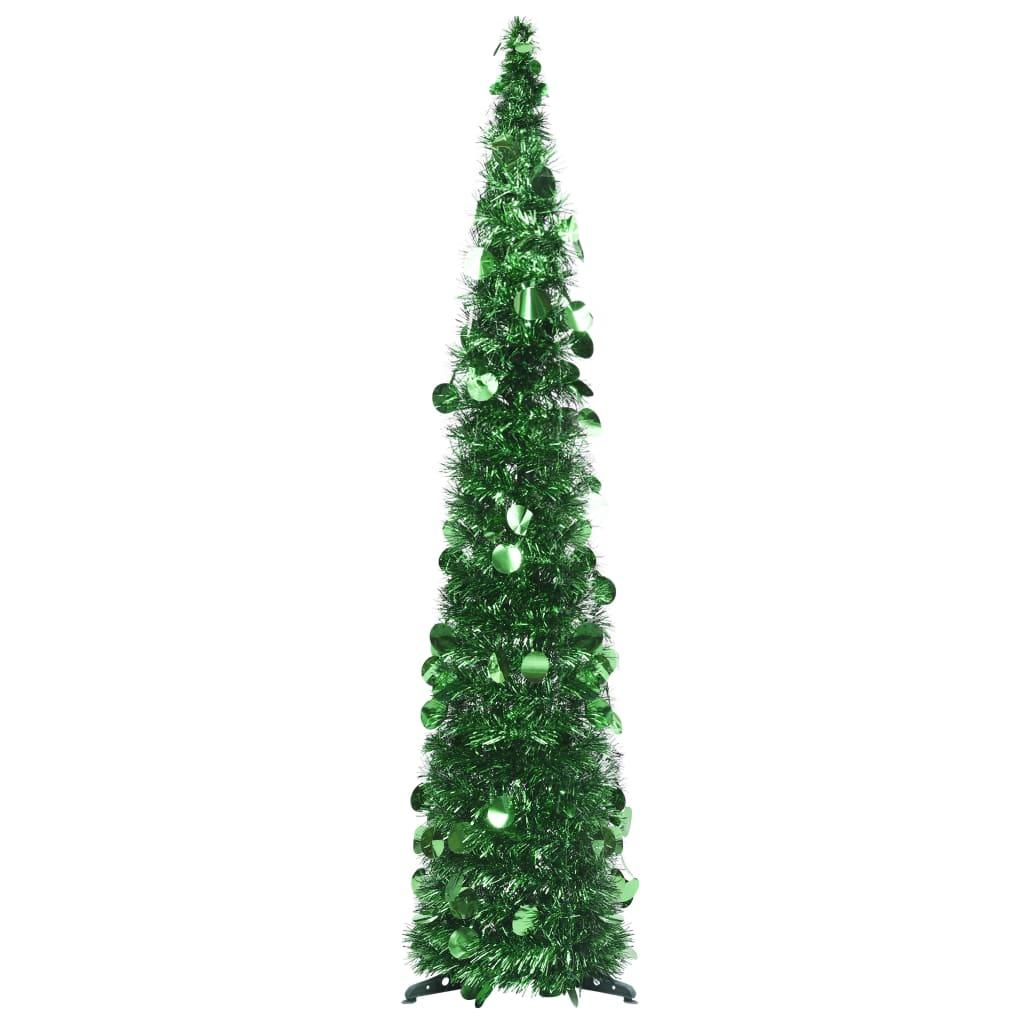 Pop-up Artificial Christmas Tree Green 4 ft PET