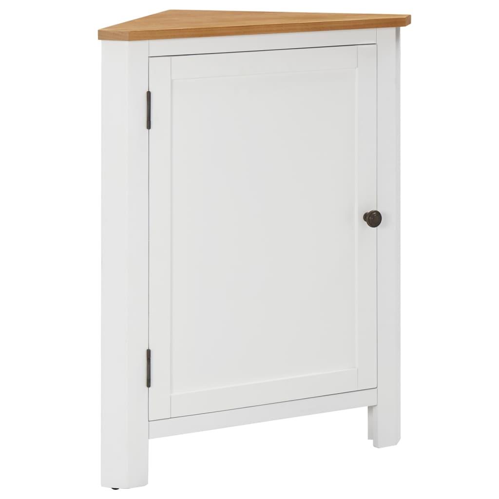 Corner Cabinet 23.2"x17.7"x31.5" Solid Oak Wood - vidaXL - 289212 - Set Shop and Smile