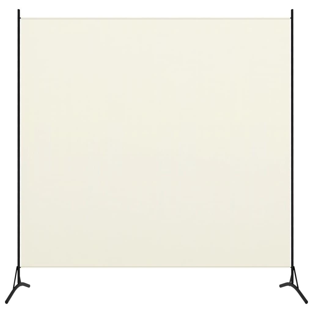 1-Panel Room Divider Cream White 68.9