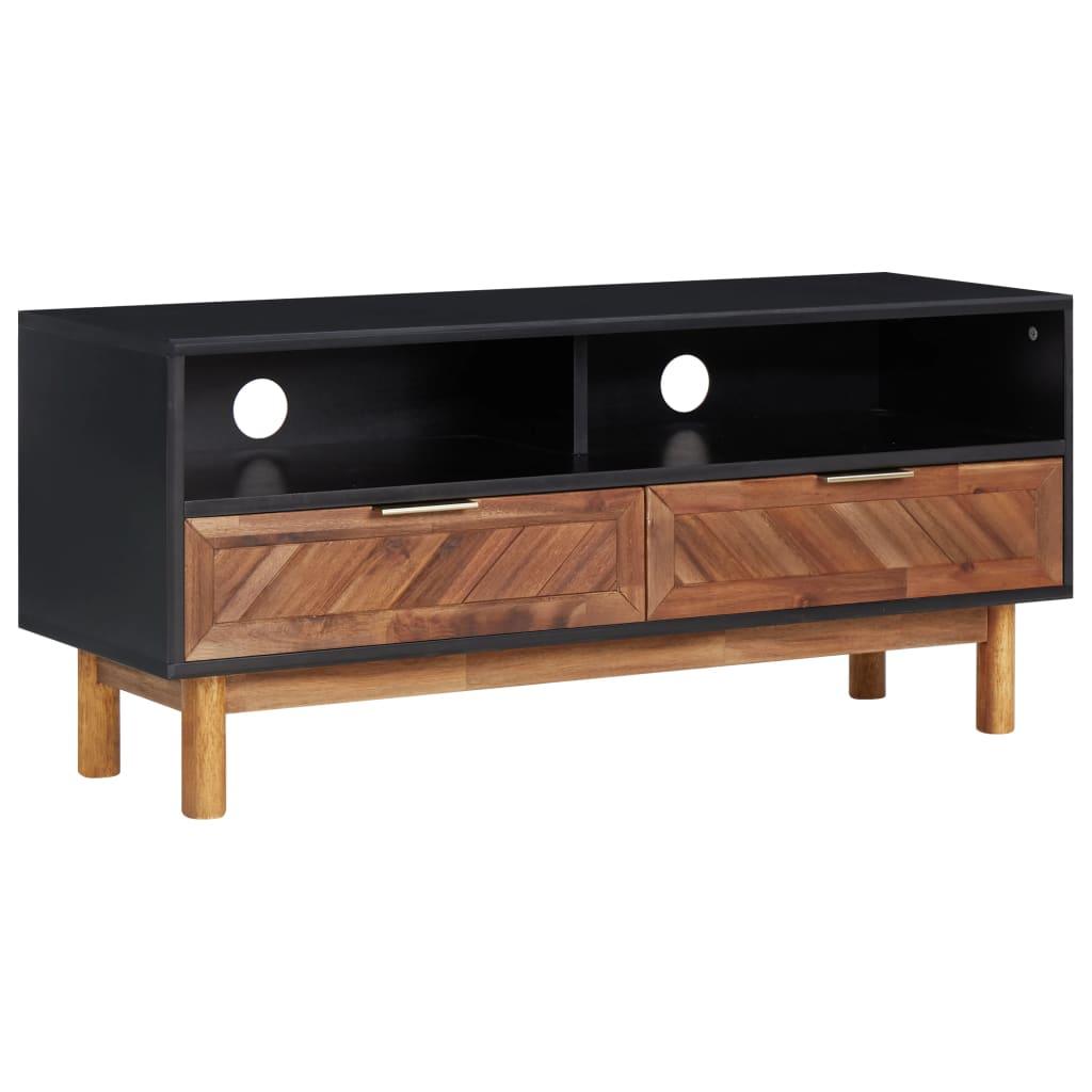 TV Cabinet 39.4"x13.8"x17.7" Solid Acacia Wood and MDF - vidaXL - 289903 - Set Shop and Smile