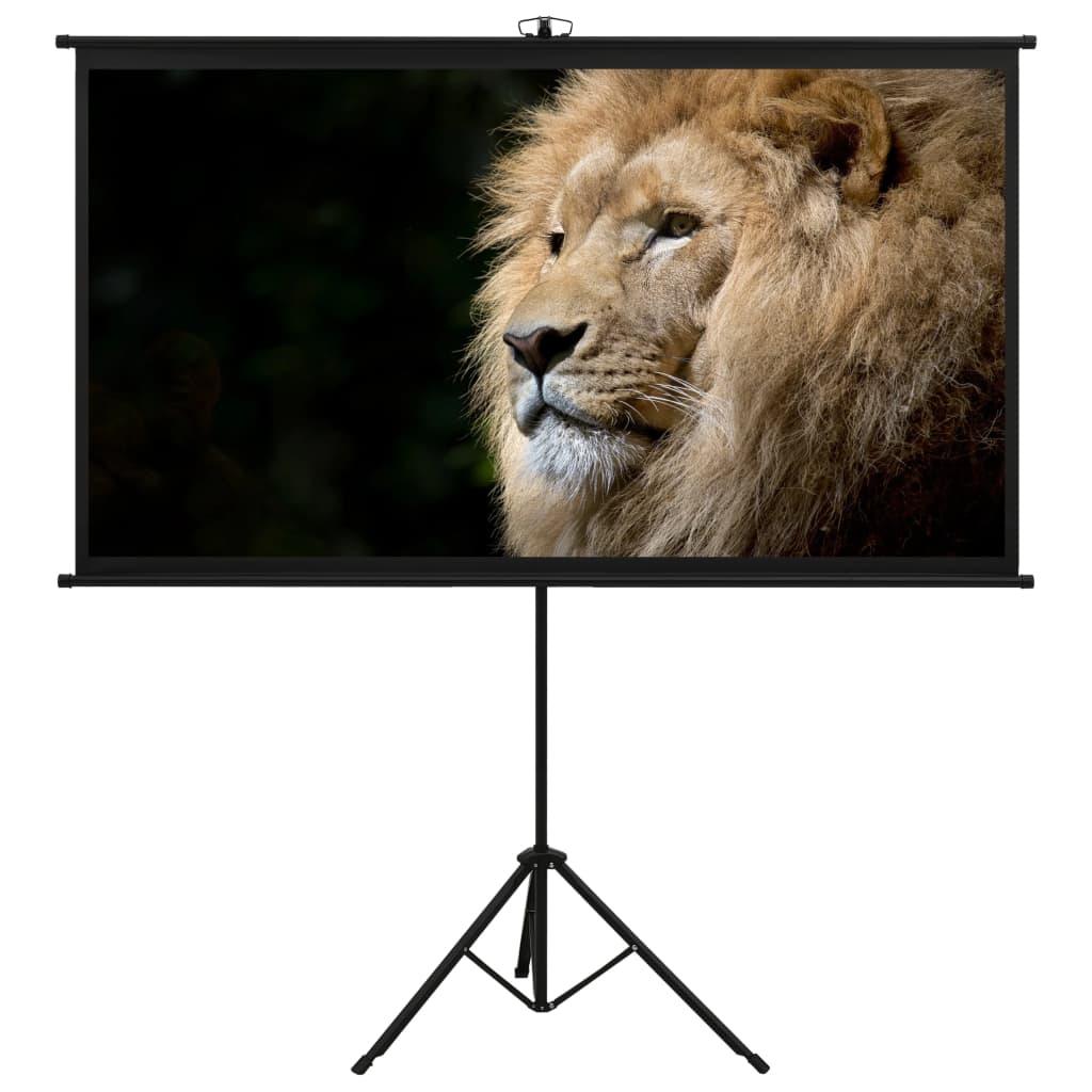 Projection Screen with Tripod 100" 4:3 - vidaXL - 51407 - Set Shop and Smile