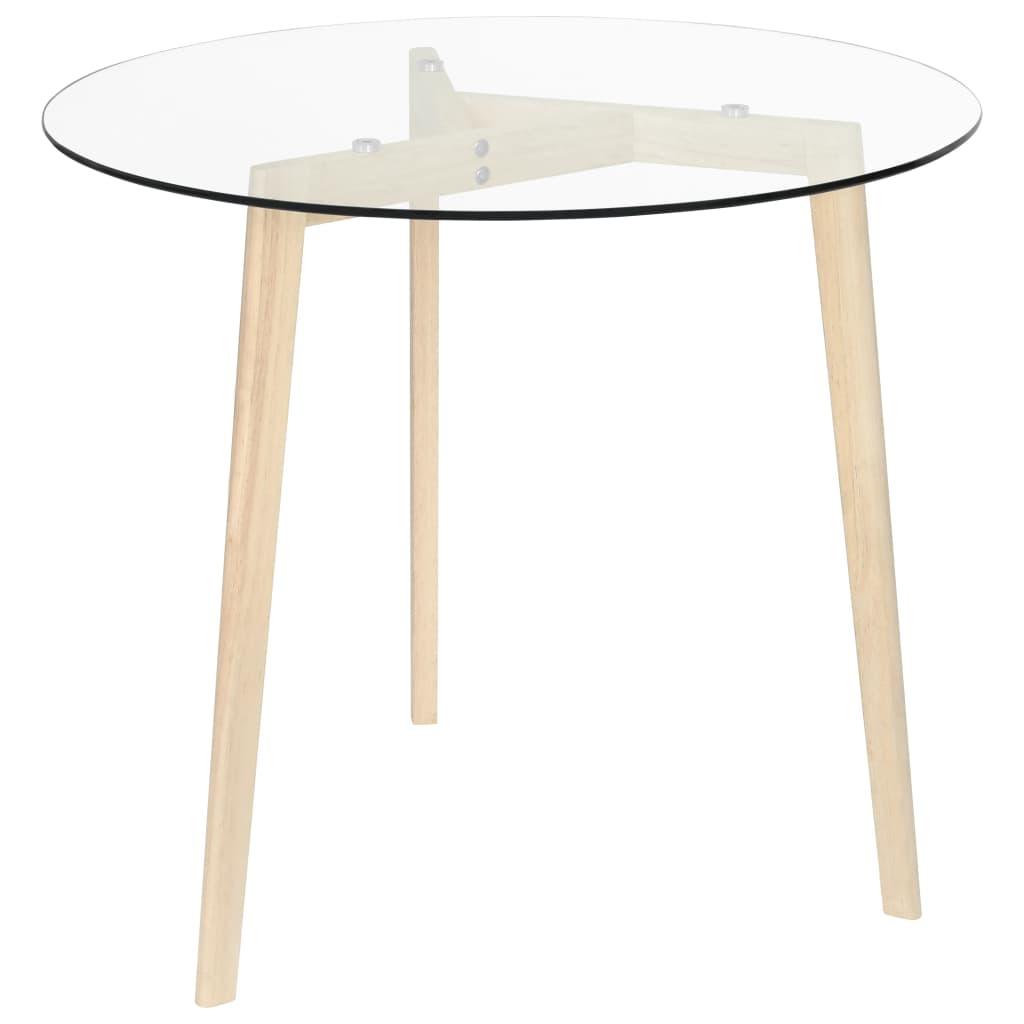 Dining Table Transparent 31.5
