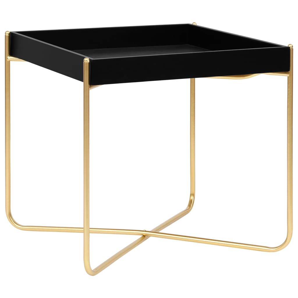 Side Table Black and Gold 15
