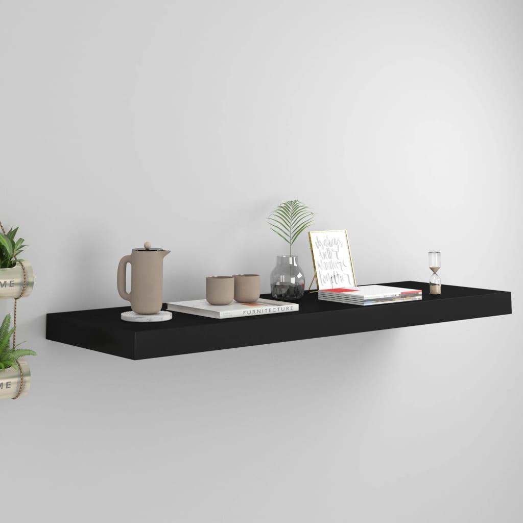 Floating Wall Shelf Black 31.5