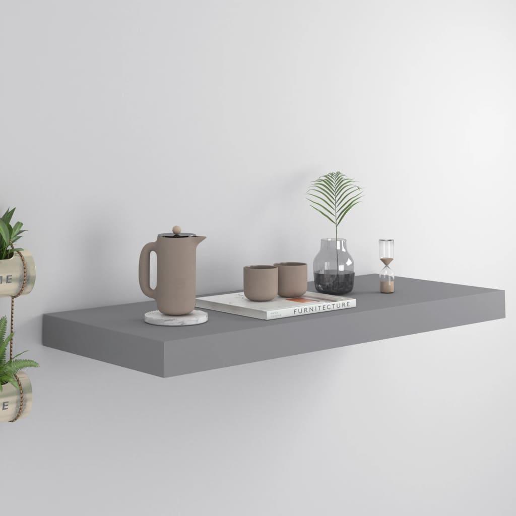 Floating Wall Shelf Gray 23.6