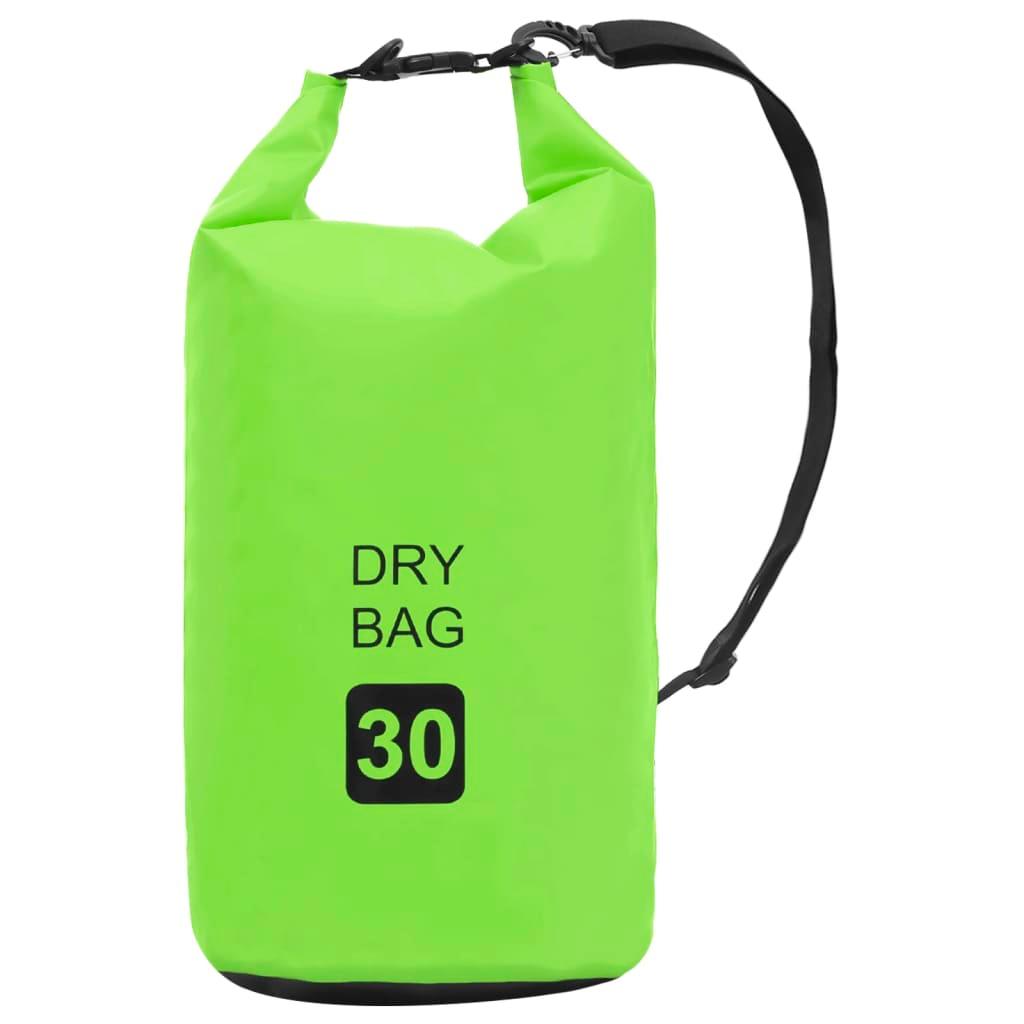 Dry Bag Green 7.9 gal PVC