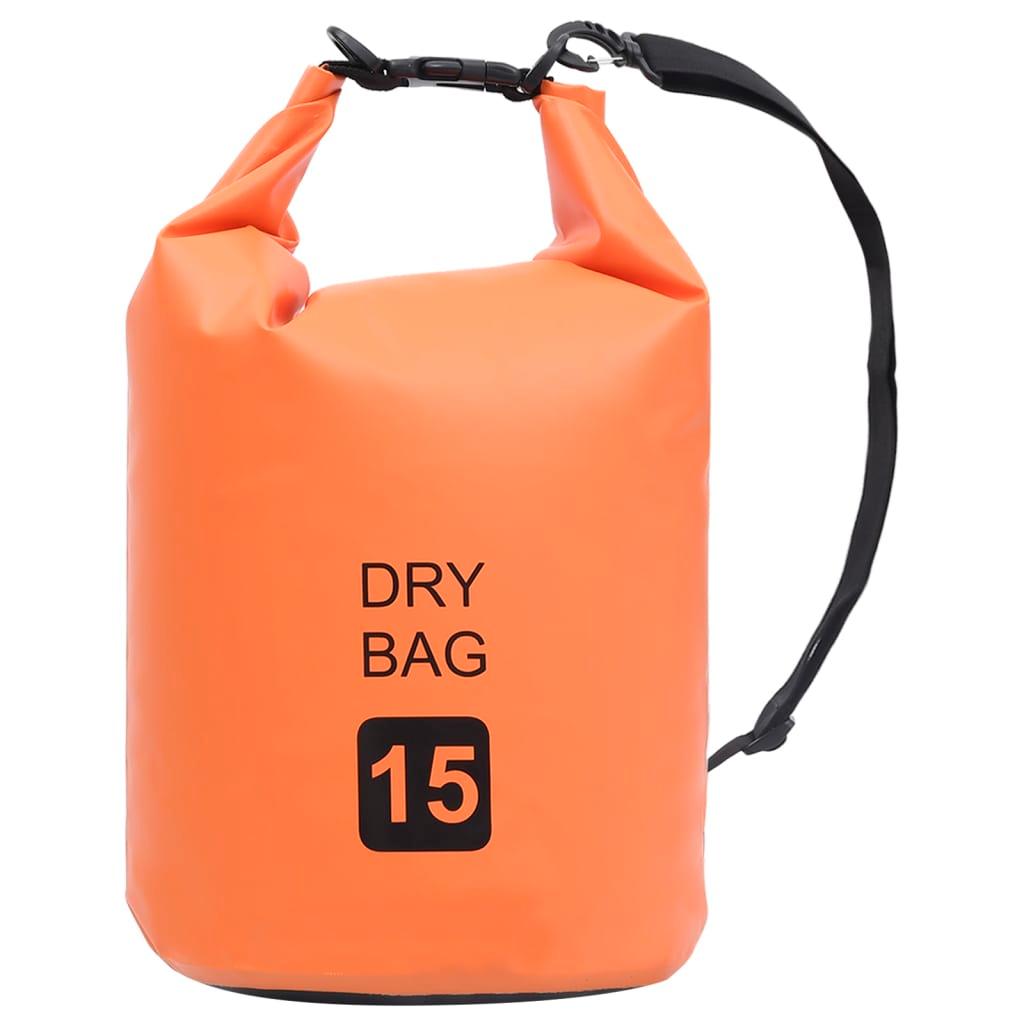 Dry Bag Orange 4 gal PVC
