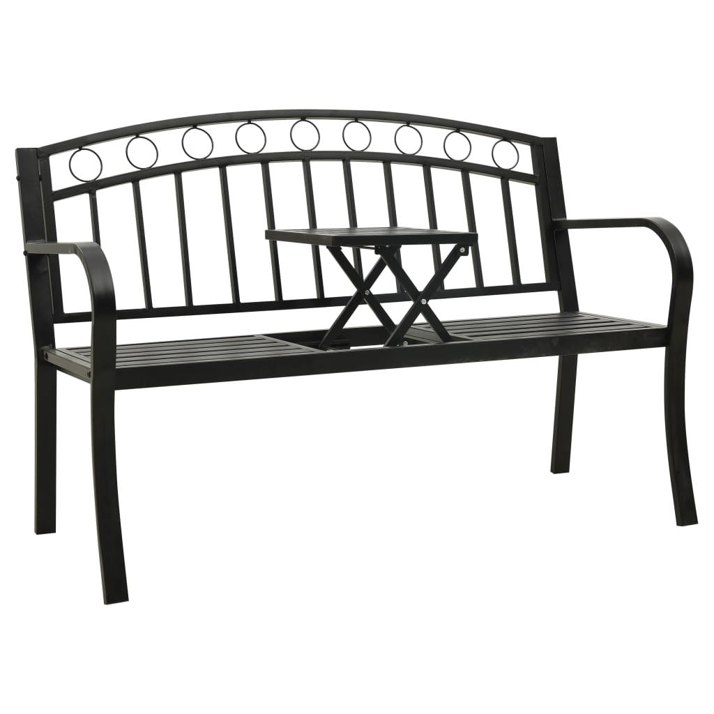 Patio Bench with a Table 49.2