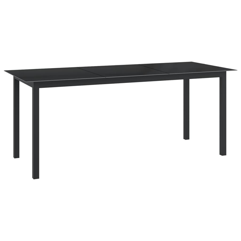 Patio Table Black 74.8