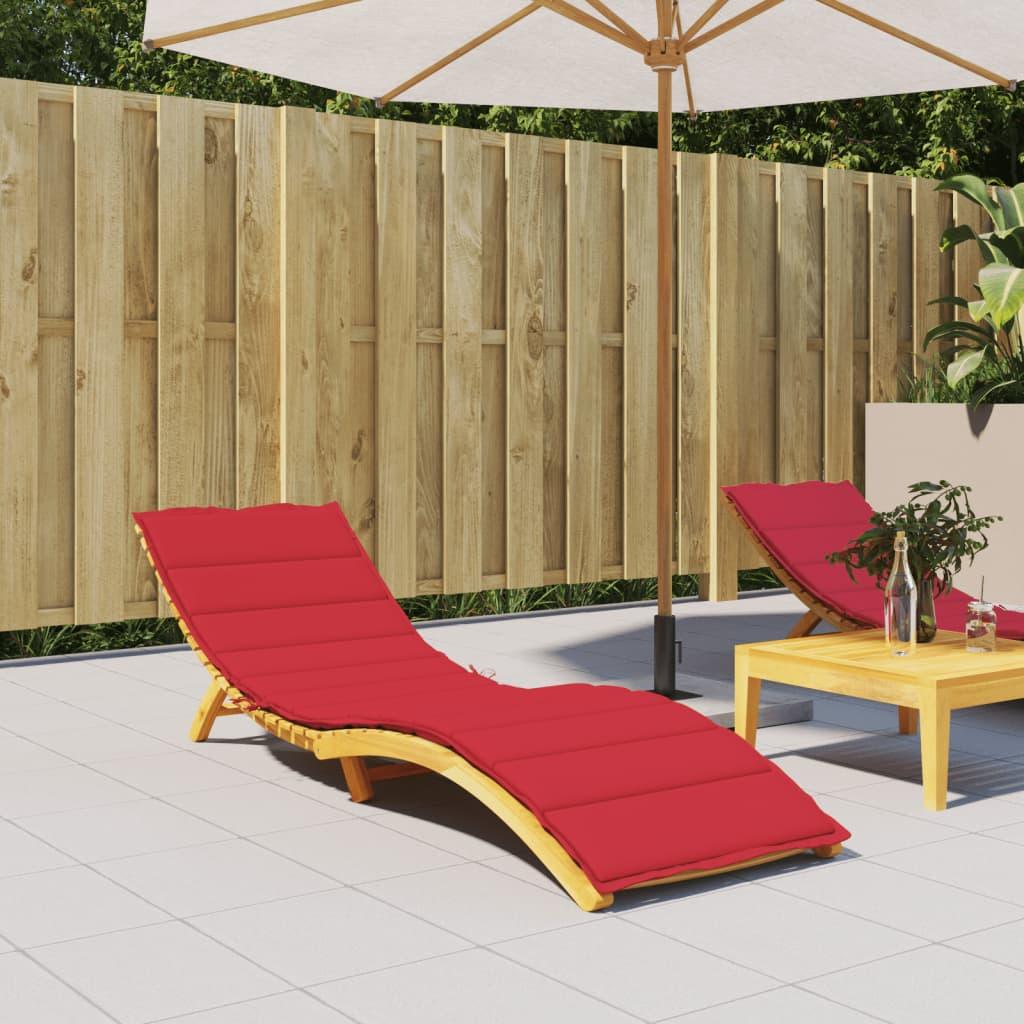 Sun Lounger Cushion Red 78.7