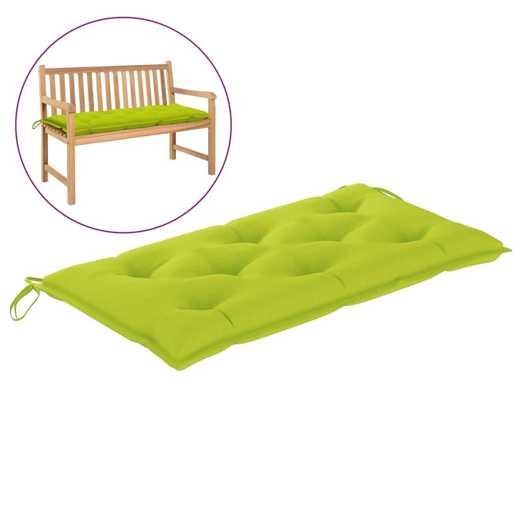 Garden Bench Cushion Bright Green 39.4