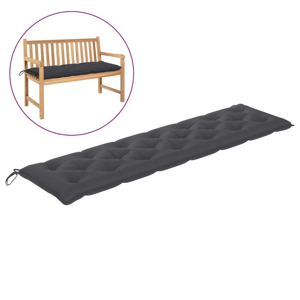 Garden Bench Cushion Anthracite 78.7