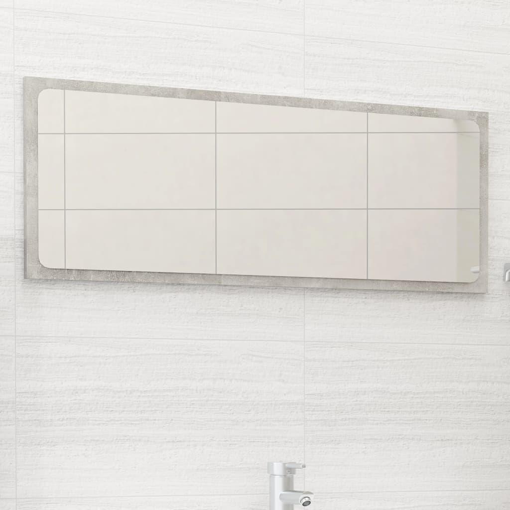 Bathroom Mirror Concrete Gray 35.4