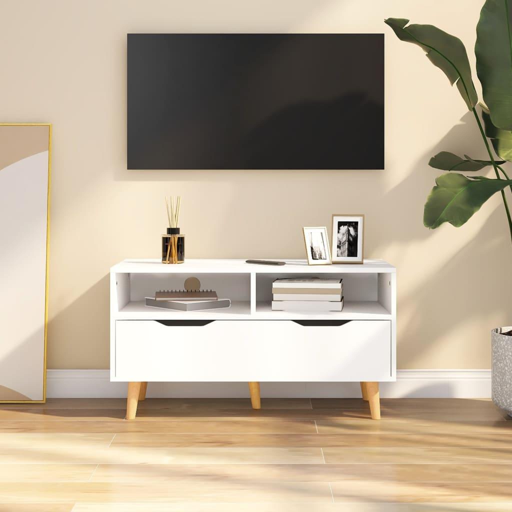 TV Cabinet White 35.4