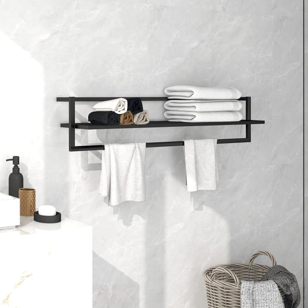 Towel Rack Black 37.4