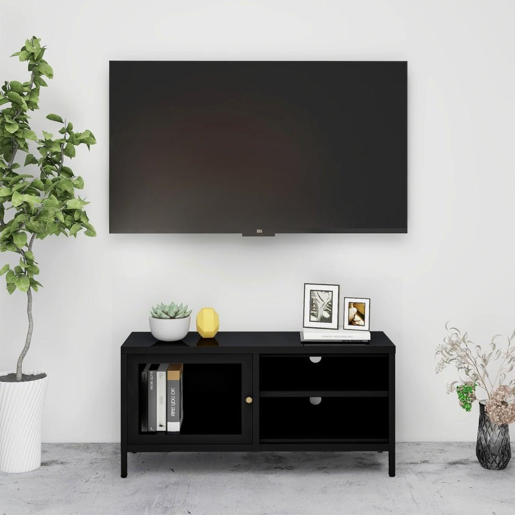 TV Cabinet Black 35.4