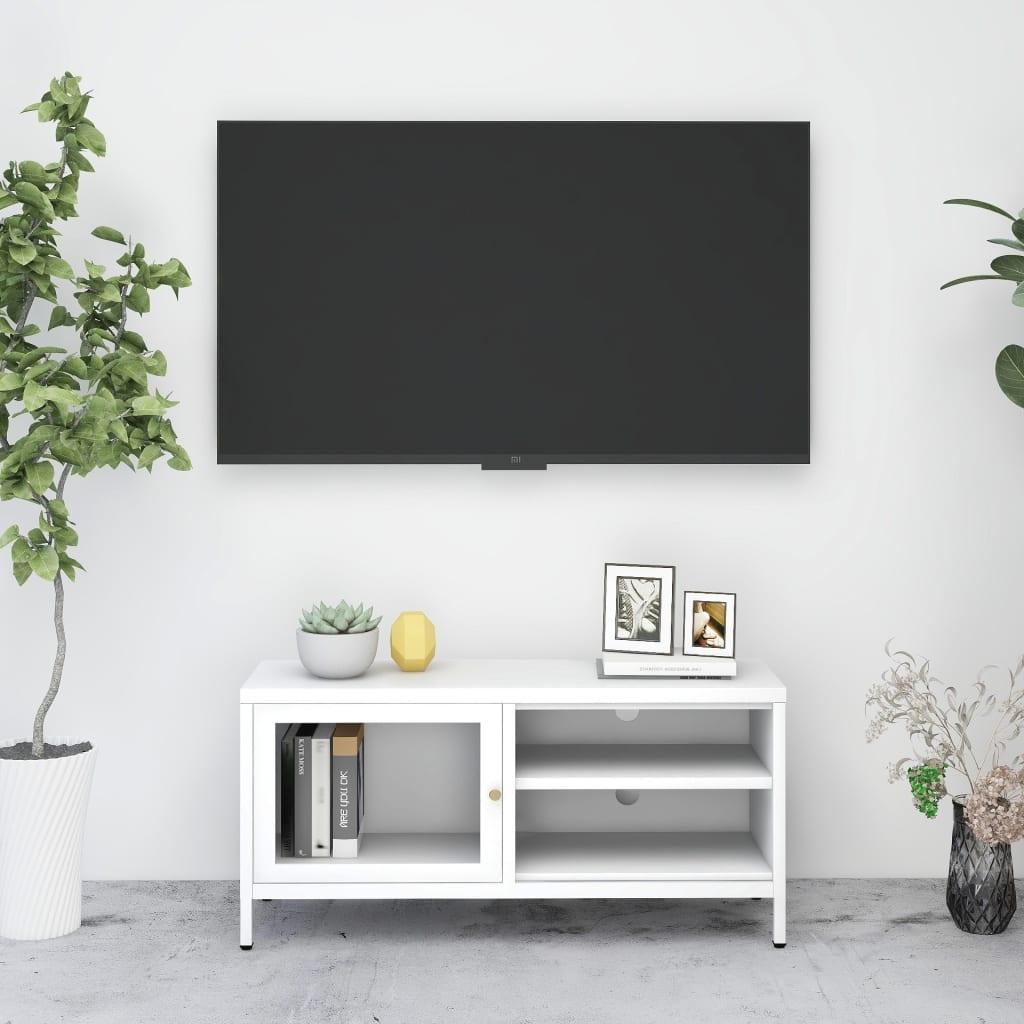 TV Cabinet White 35.4