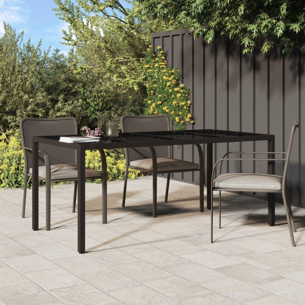 Patio Table Brown 74.8