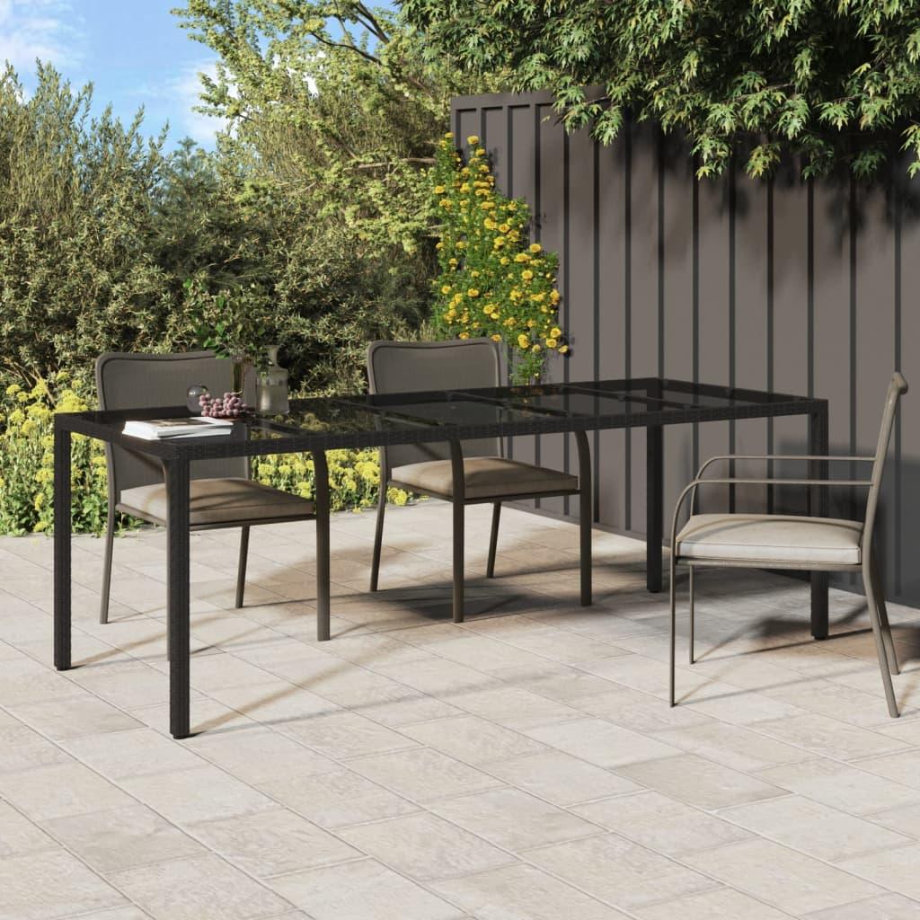 Patio Table Black 98.4