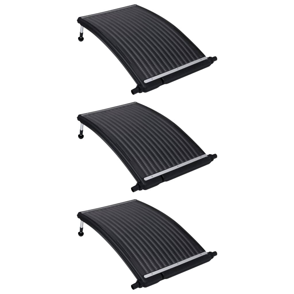 Curved Pool Solar Heating Panels 3 pcs 43.3