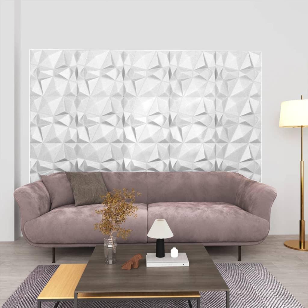 3D Wall Panels 48 pcs 19.7