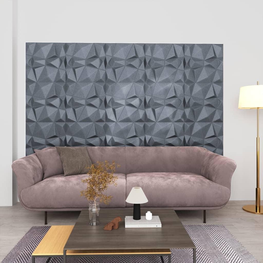 3D Wall Panels 12 pcs 19.7